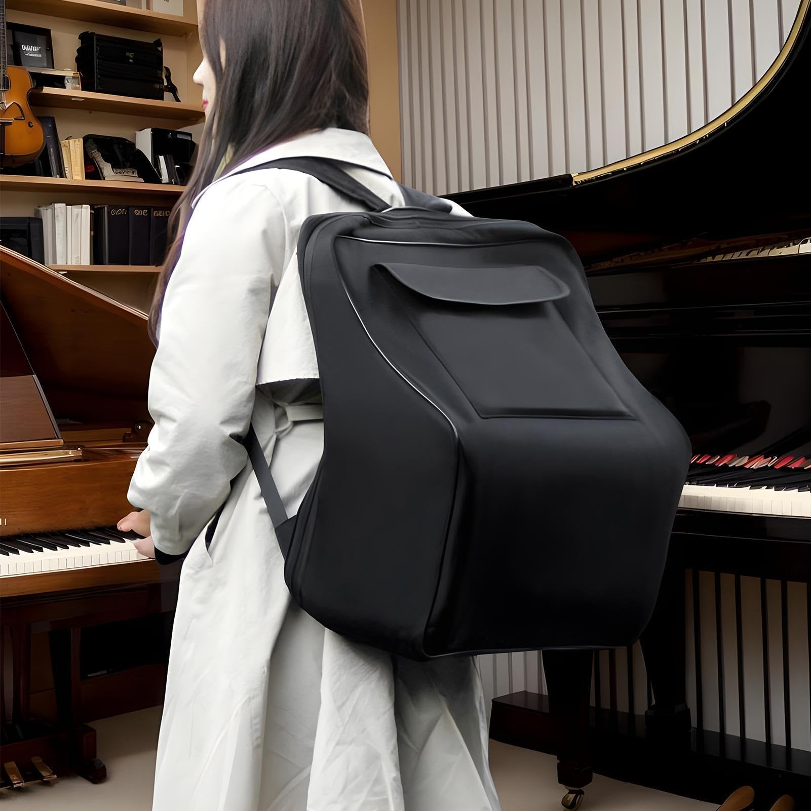 Borsa Custodia Da Fisarmonica Multitasche Antigraffio | Zaino da Strumenti Musicali Per Scuola, Viaggi, E Casa