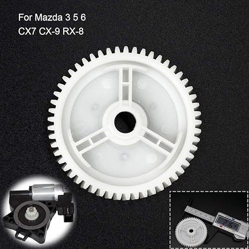 Miniatura 4 de 3mirrors Kit de reparación de engranajes de motor de elevalunas eléctrico, repuesto compatible con Mazda 3 Sport 5 6 CX-7 CX-9 RX-8 (engranaje