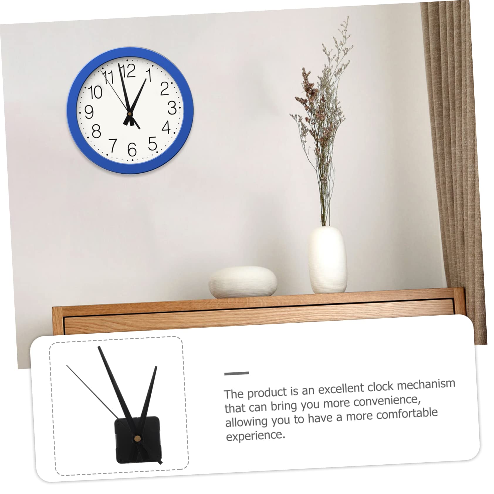 Mécanisme Pendule Pour Horloge Murale - Kit Remplacement Moteur Quartz Avec Balancier DIY
