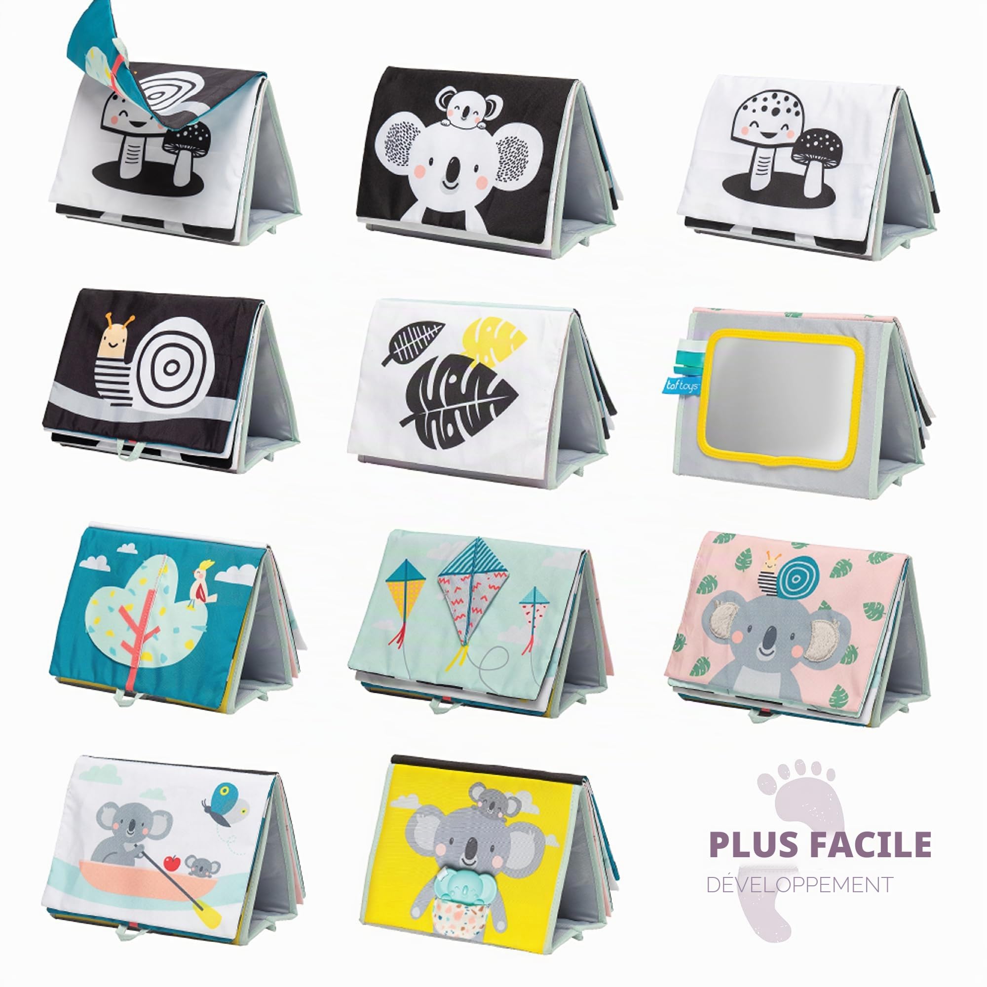 Taf Toys - 12395 - Livre chevalet koala