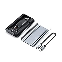 SATECHI USB4 NVMe SSD Pro Custodia, Design in Alluminio e Policarbonato da 40Gbps