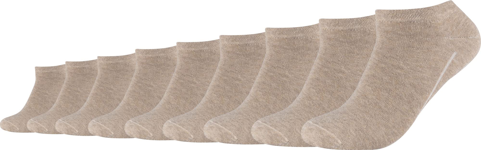 Camano Unisex Sneakersocken 9er Pack