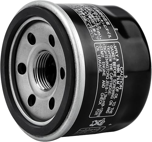Miniatura 5 de Filtro de aceite para Yamaha Raptor 660 YFM660R 2001-2005 Grizzly 700 YFM700 YFM700F 2017-2018 Kodiak 700 YFM700K 2016-2018 V-Star 1300 XVS13000