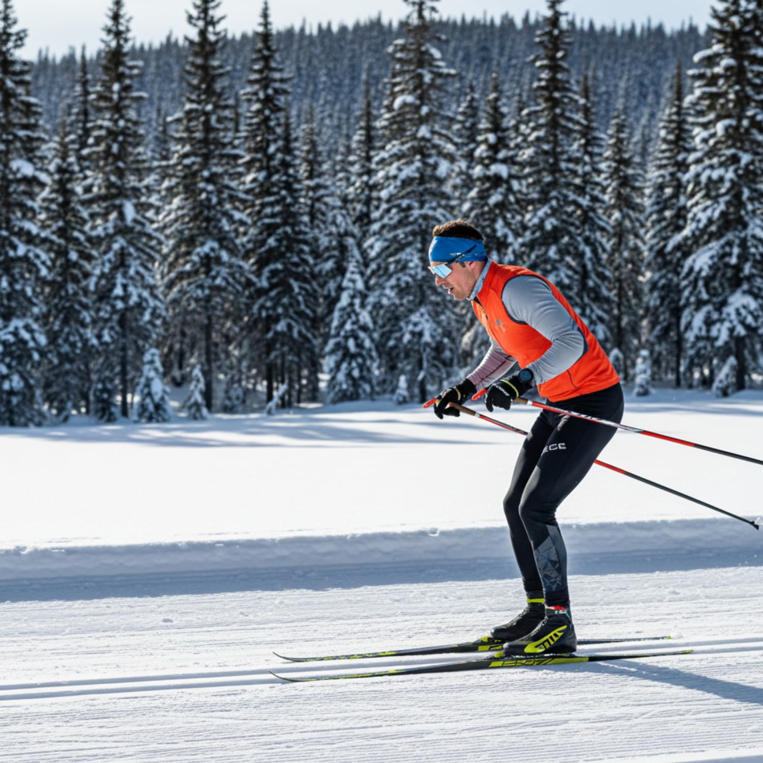 Rode XC Cross Country Ski Hardwax (Kick Wax/Grip Wax), Blue Super