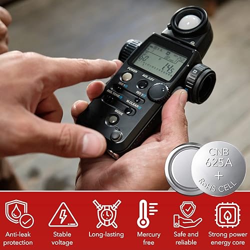 Miniatura 4 de Batería alcalina 625A PX625A LR9 V625U PX625 - Batería alcalina de 1.5 V de larga duración para medidores de luz alimentados por baterías, cámaras