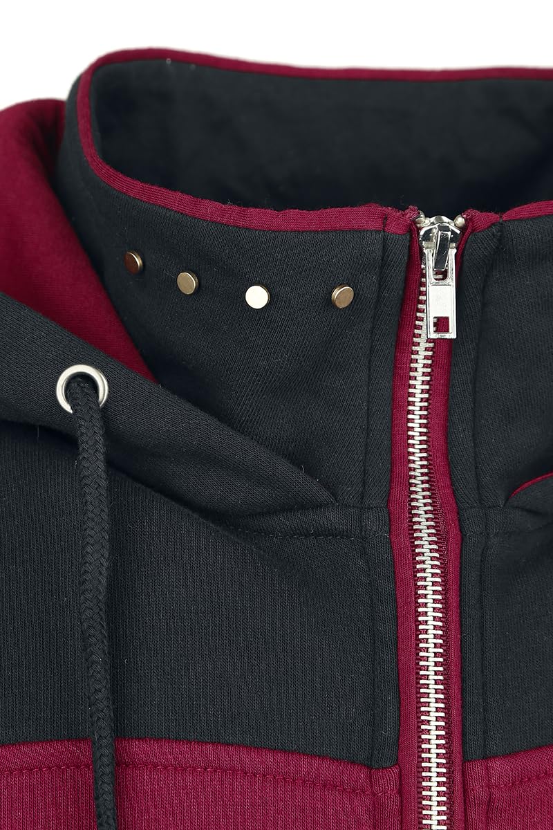 Star Trek The Next Generation Uomo Felpa Jogging Rosso/Nero 70% Cotone, 30% Poliestere Regular