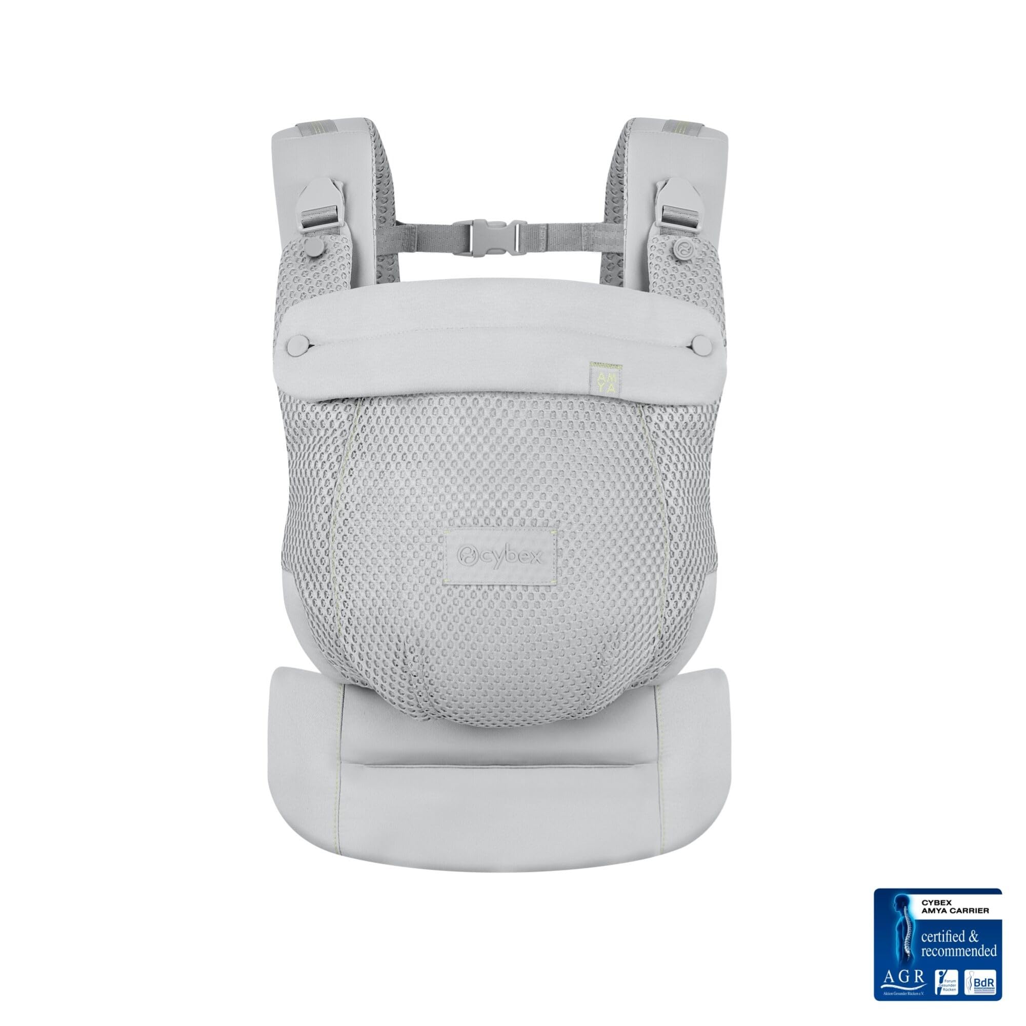 CYBEX Gold AMYA Babytrage ab Geburt bis 3 Jahre 3,2-15 kg 760 g Fog Grey