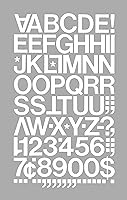 Vista 2 de Chartpak Letras/números de vinilo estilo helvetica