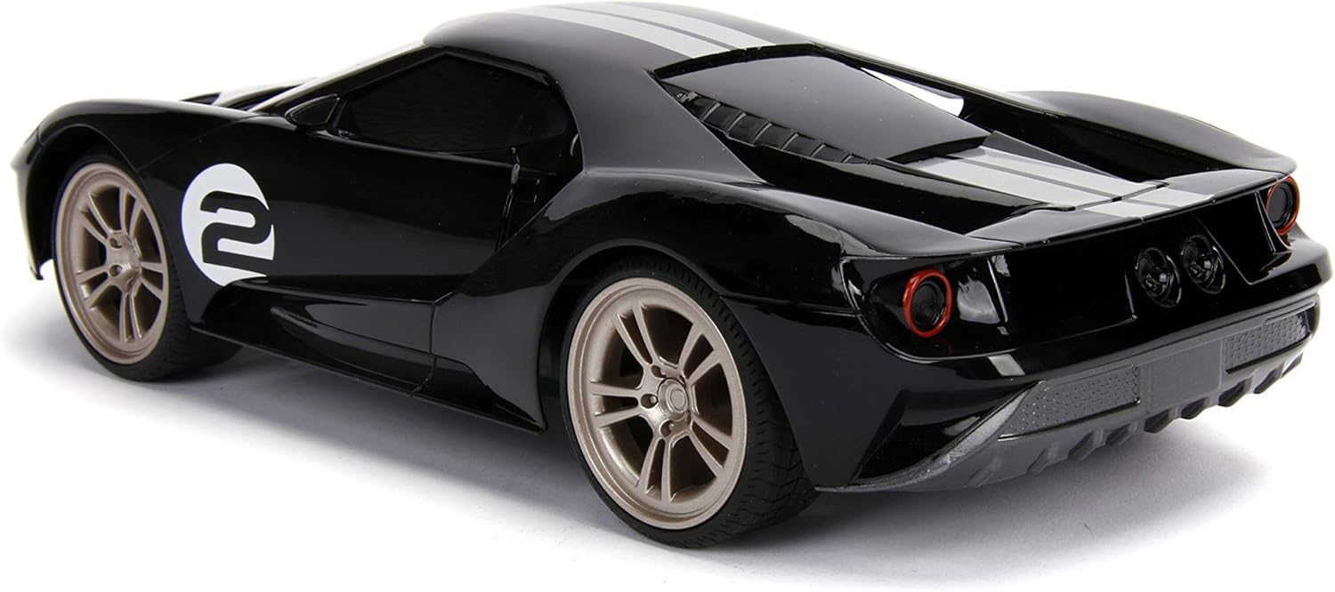 പിൻഭാഗം view of Jada Hyperchargers 2017 Ford GT RC Car