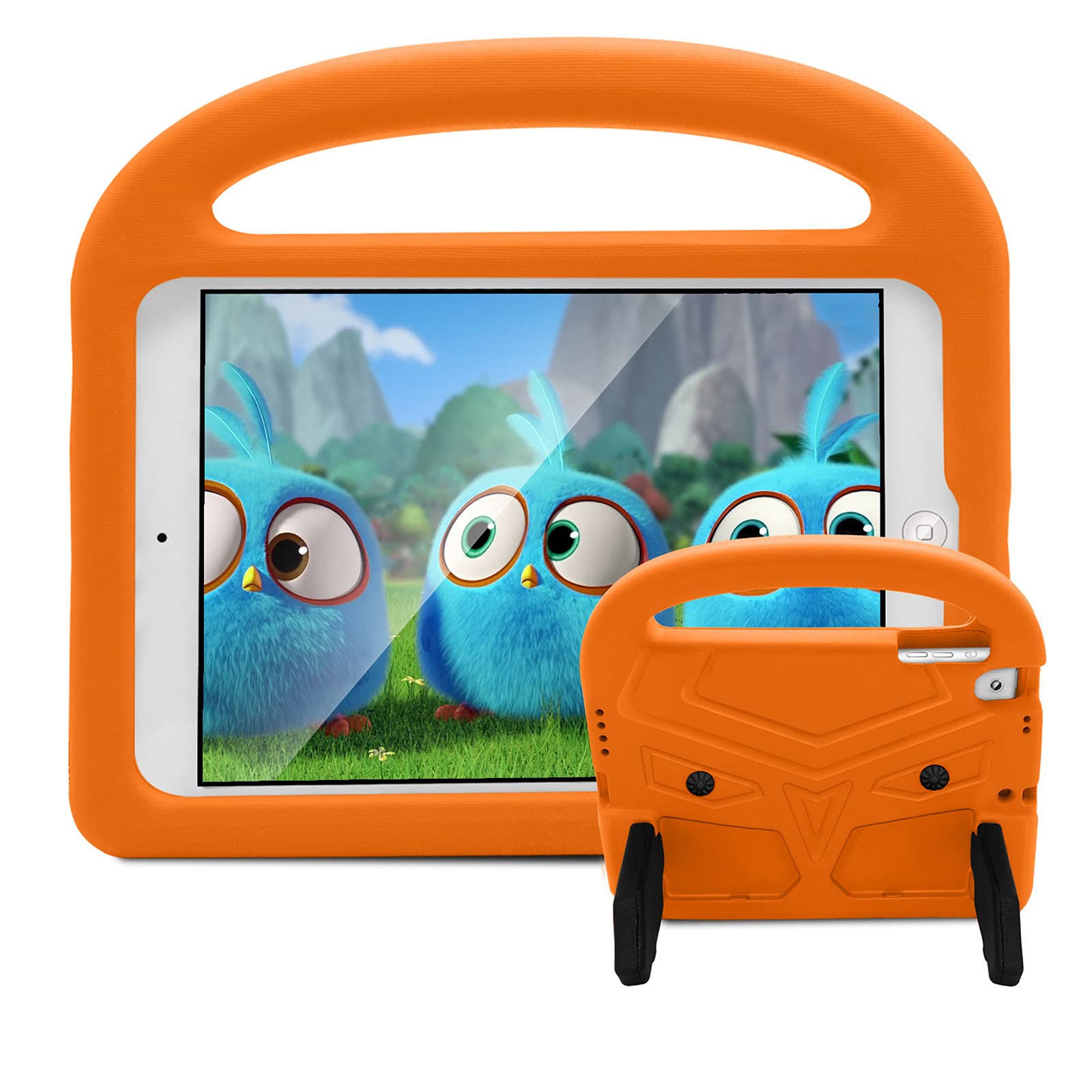 UUcovers Kids Case for iPad 9.7 inch 2018 & 2017,iPad 6th/5th Generation Case with Handle/Kickstand EVA Foam Shockproof Stand Cover for iPad Air 1/Air