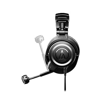 Audio Technica ATH-M50x HP-M50xSTS付き Audio-Technica professional headphones with detachable cable