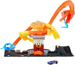 Hot Wheels Let's Race Pizza-Kobra-Angriff