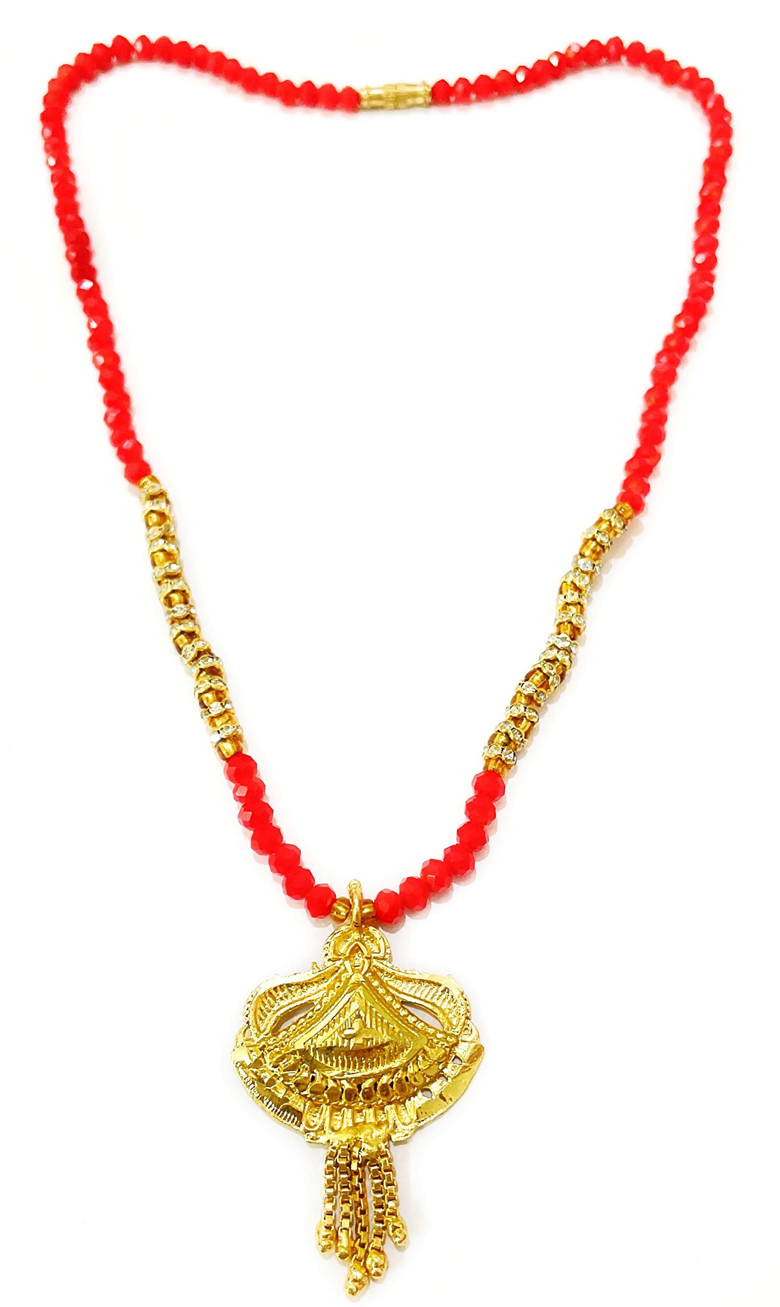 See full amazon price history chart for SMARNN Gold Plated Mangalsutra Kanthi with Red Crystal for Women 22 inches SMARNN Gold Plated Mangalsutra Kanthi with Red Crystal for Women 22 inches (B08349GJX2) Amazon Price History, Amazon Price Tracker