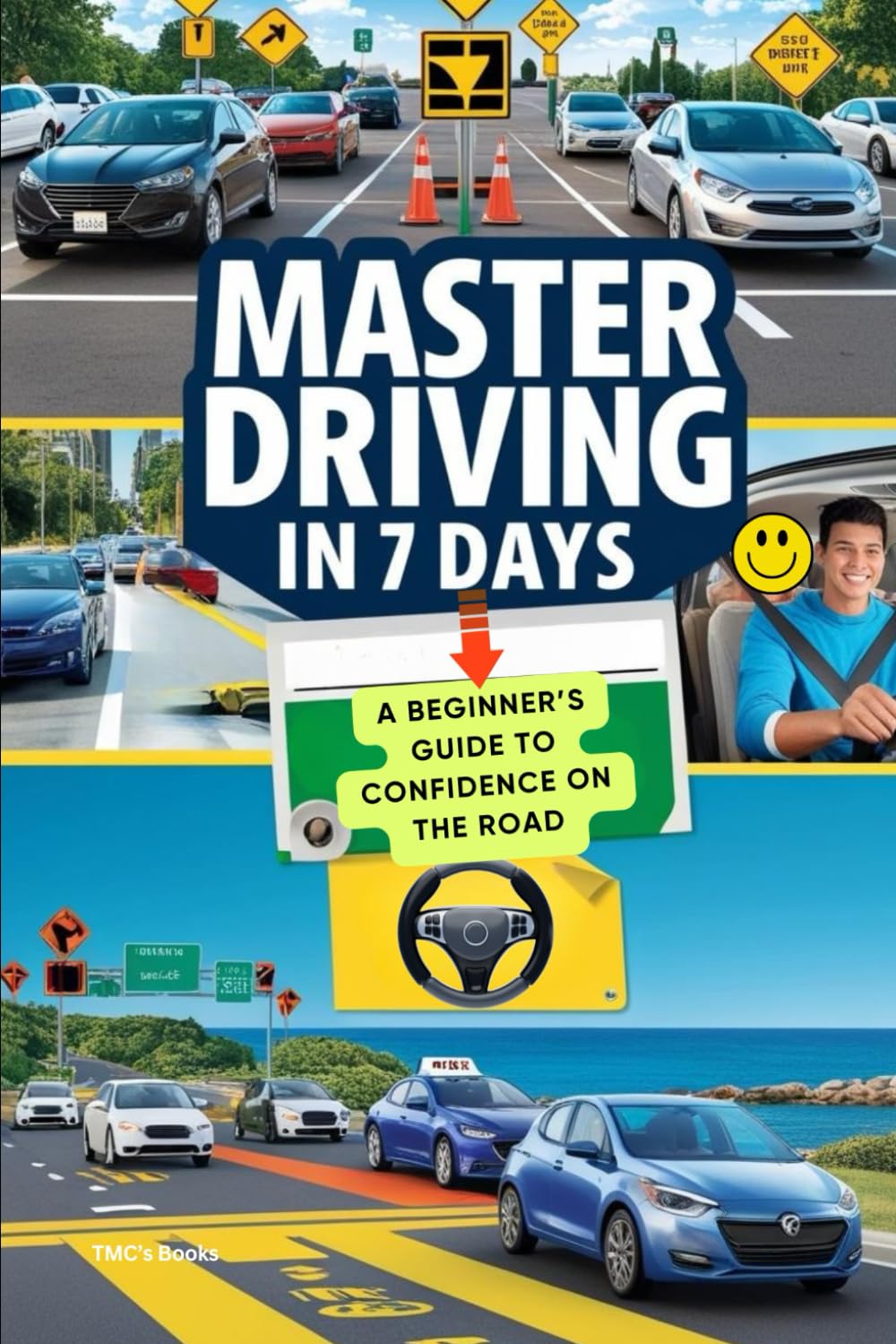 Master Driving in 7 Days: A Beginner’s Guide to Confidence on the Road: Learn Essential Skills, Road Rules, and Safe Driving Techniques in Just One Week