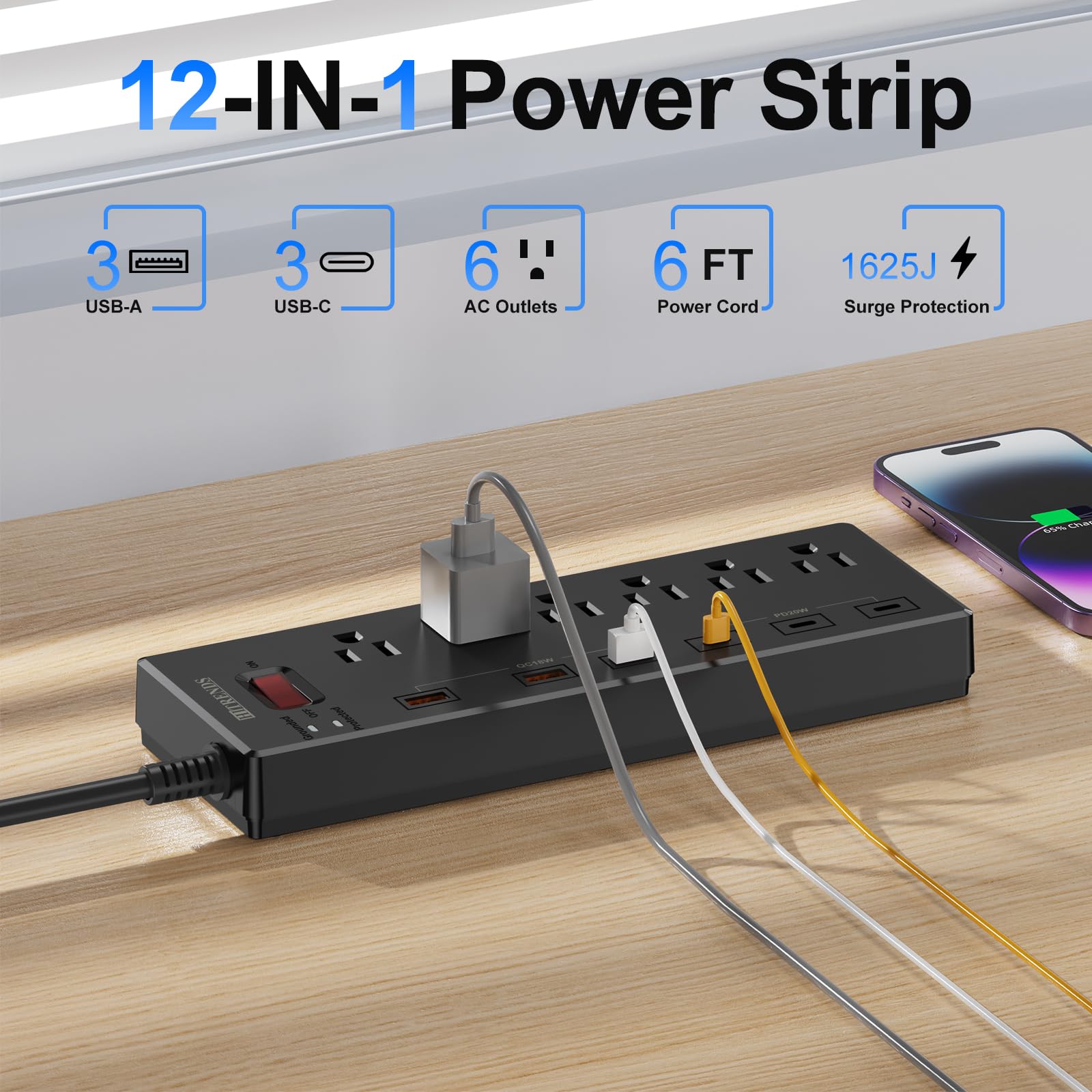 Ancien Power Cube Pro Suppression De Surtension Inutilisé Pour