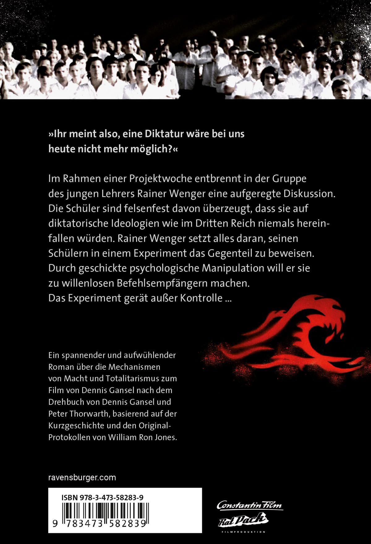 Die Welle - Der Roman zum Film: Der Roman nach dem Film von Dennis Gansel: 58283