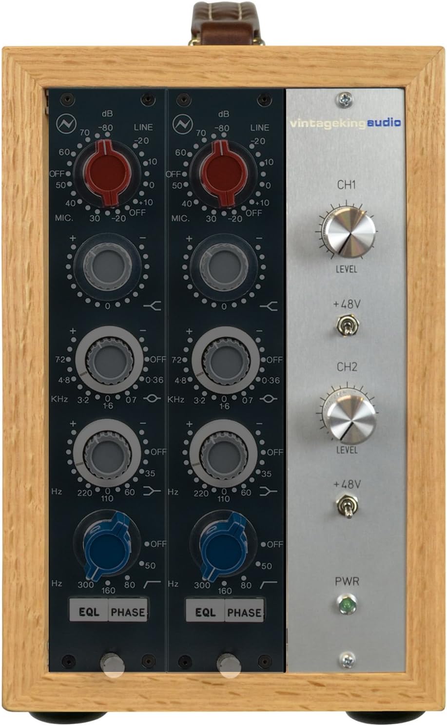 VK RACK Neve 1073 - Dual - Oak