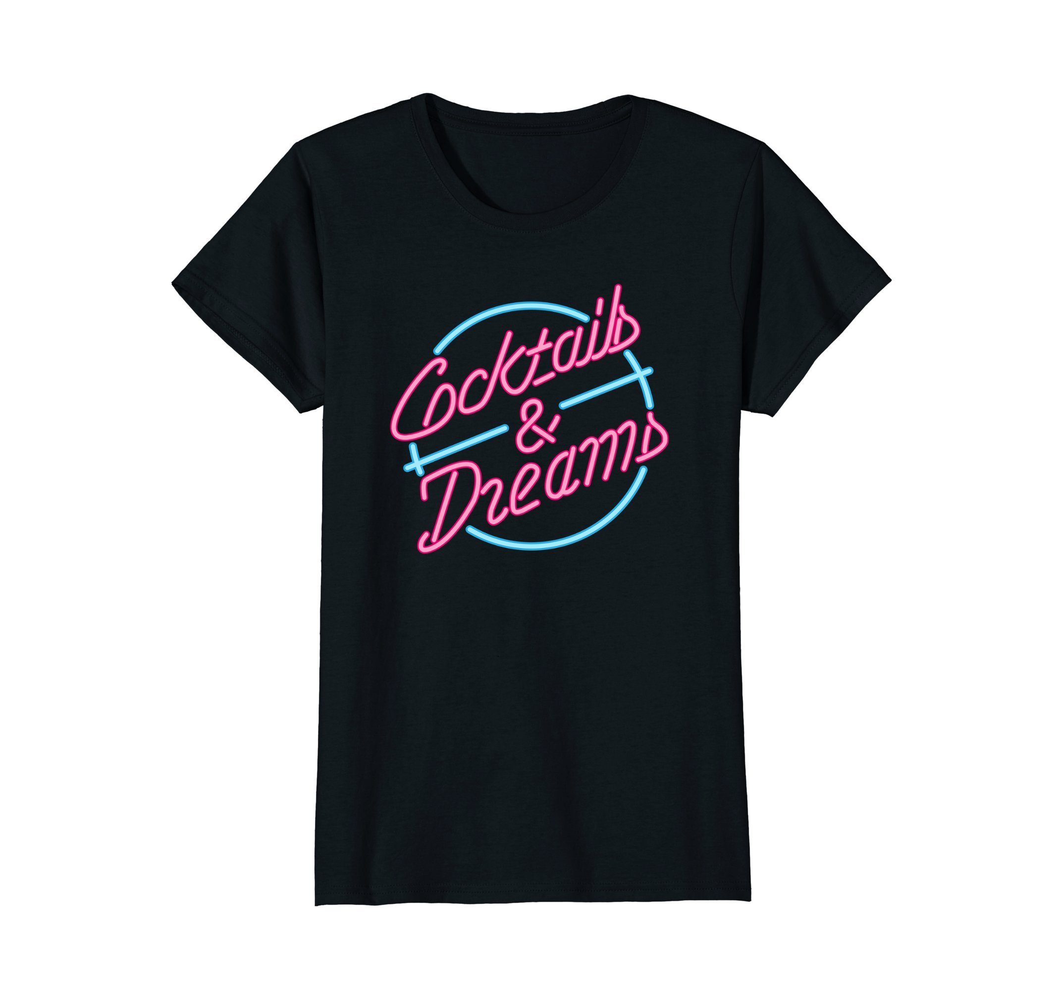 ladies designer t-shirt Cocktails & dreams shirt T-ShirtOEKO-TEX STANDARD 100