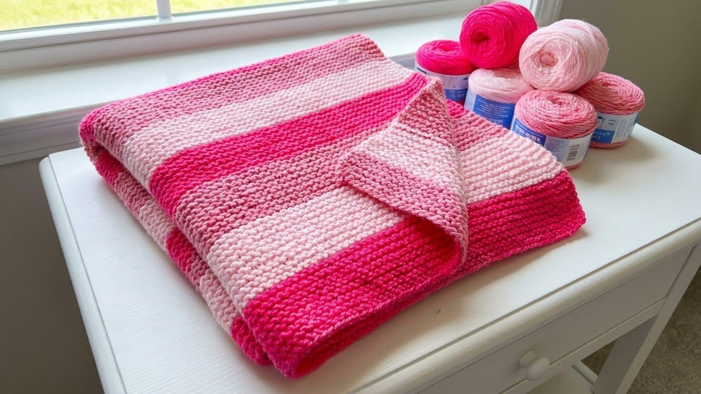 Hilo/Estambre Cristal para Tejer/Bordar Crochet a Mano de Mexico, (Paquete de 6) Multicolor. | Crystal Yarn from Mexico to Embroider Crochet Multicolor (6 Pack) (Pink-Fuchsia- Baby Pink)