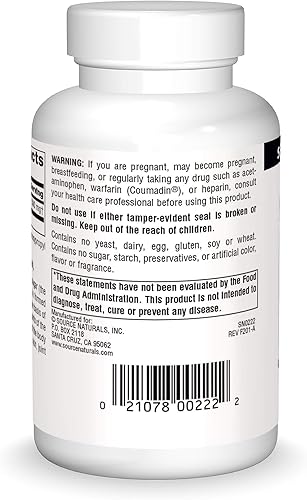 Miniatura 6 de Source Naturals N-A-G N-acetil glucosamina para soporte articular y revestimiento intestinal* - 500 mg - 60 tabletas