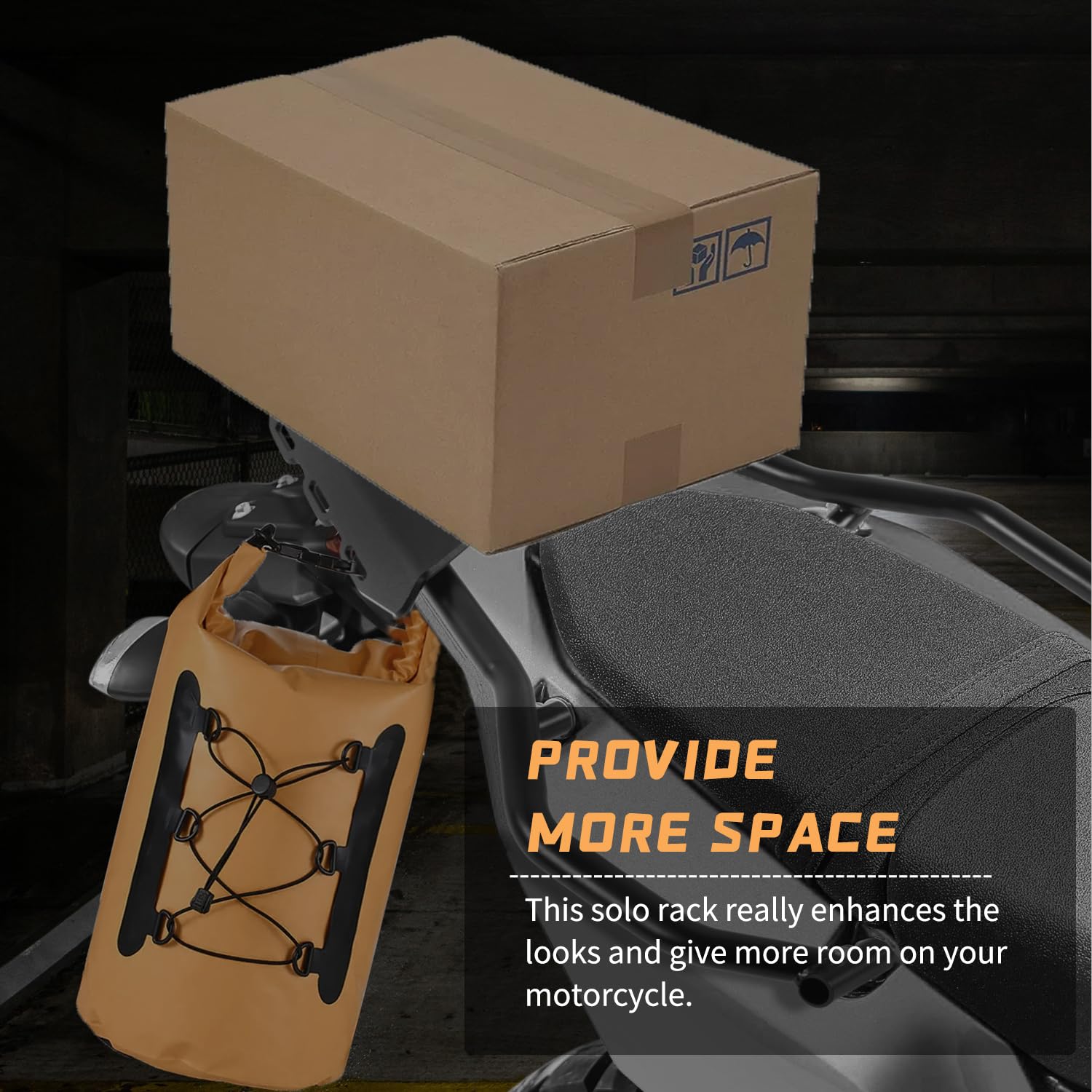 Portaequipajes Trasero para Moto Tenere 700, Barra de Estante extendida, Kit de Placa de Soporte de Montaje Superior, Barra de Agarre para Pasajero, Asiento Lateral para Tenere700 2018-2024