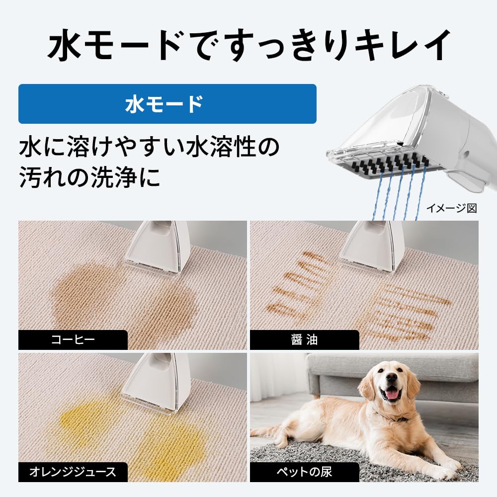 Amazon | ハイアール(Haier) 水洗い掃除機 吸引力15000Pa 大容量タンク