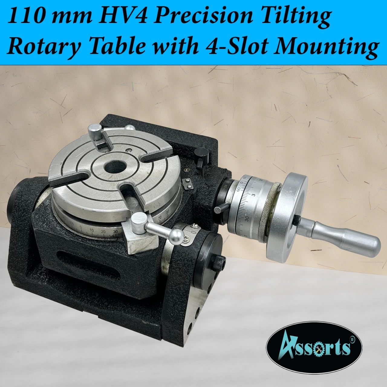 Tavola Rotante (HV4 (110 mm) Inclinabile - 4 Fessure