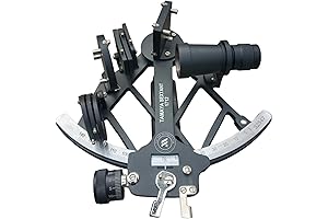 9" Tamaya Marine Ship Sextant Aluminum Working Sextant - Functional Navigation Astrolabe Tool Item Replica