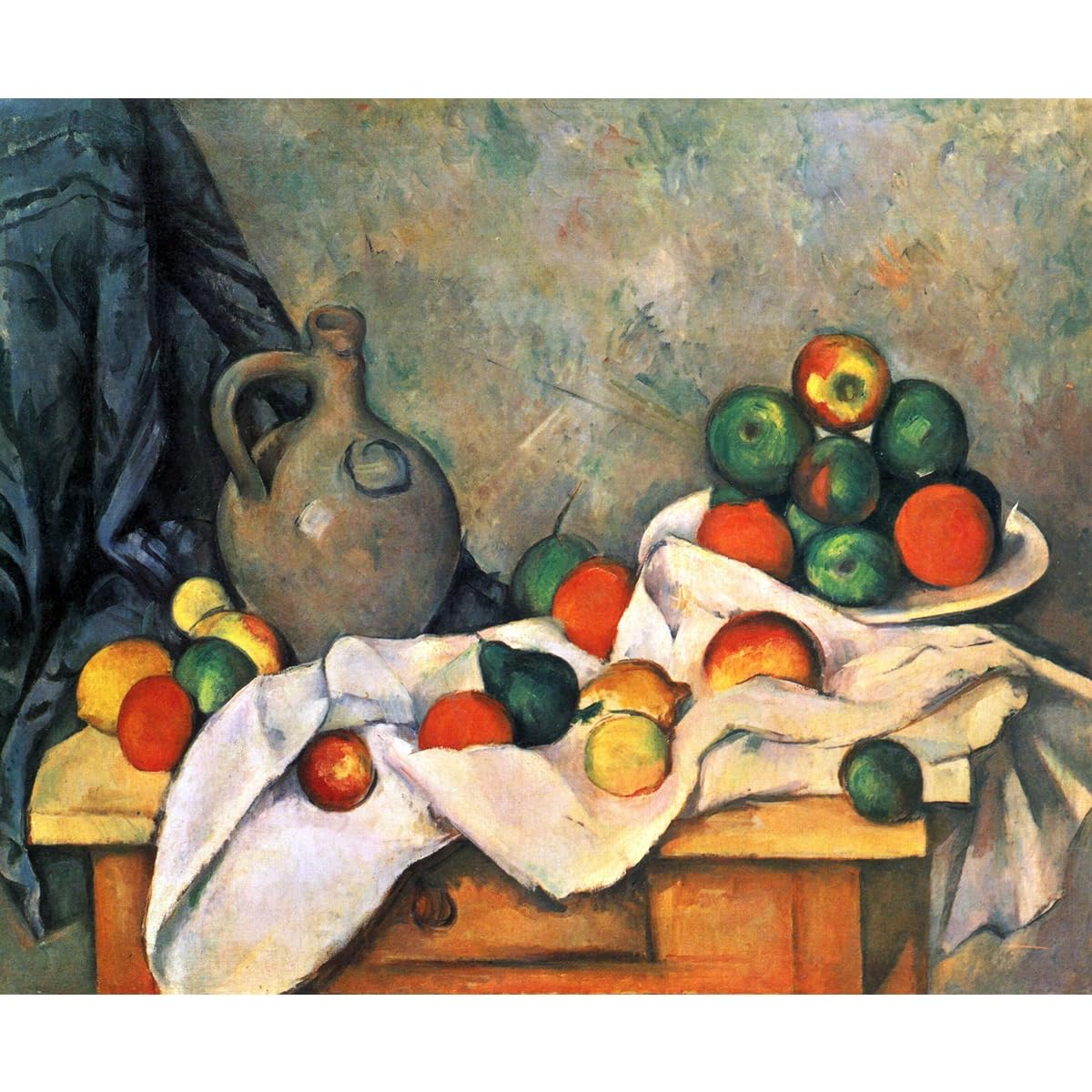 Nature morte Cezanne toile haute définition coton premium - 2