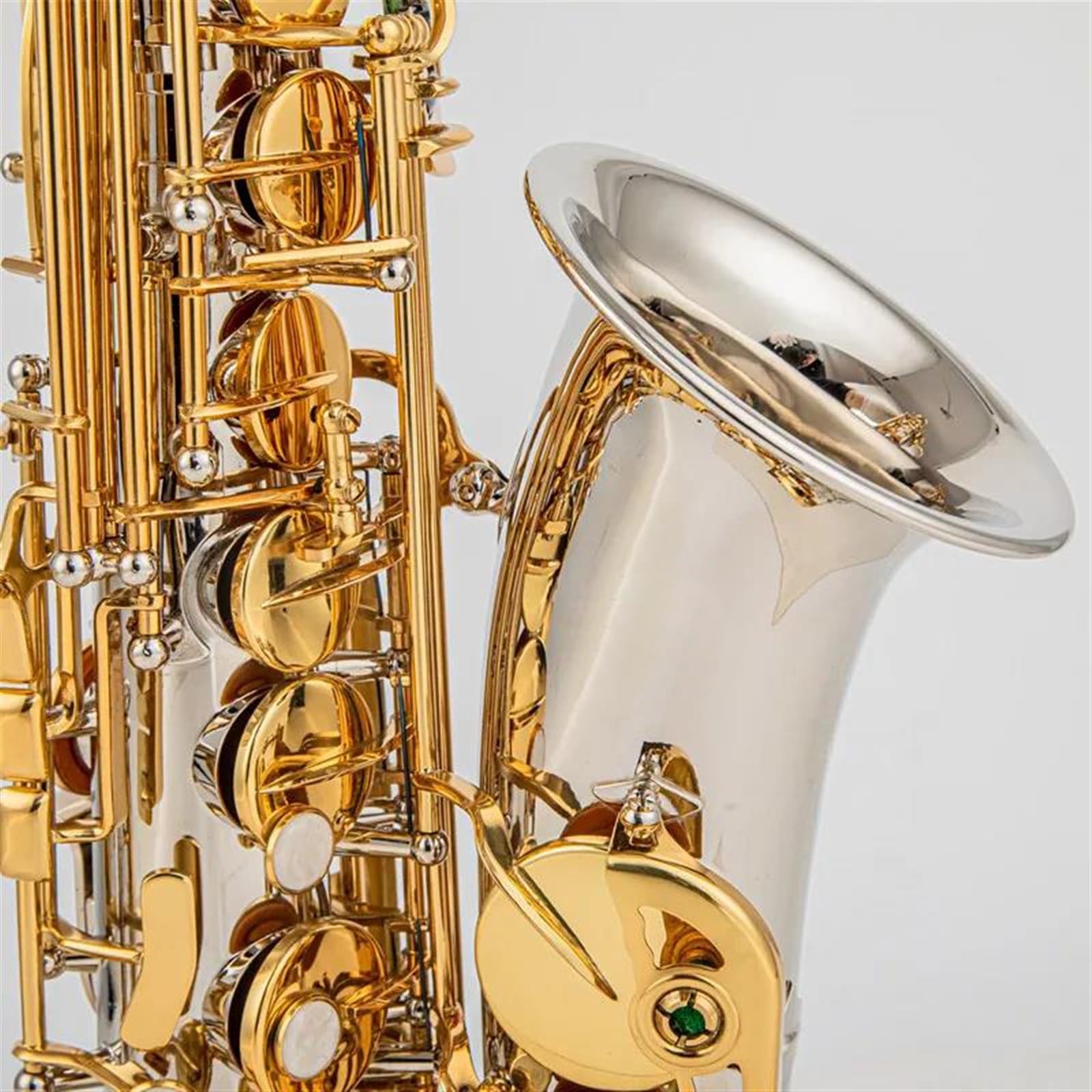 Saksofon Altowy Eb Tune Mosiężny Złoty Lakier Instrument Muzyczny Saksofon E-płaski Z Akcesoriami Do Futerału profesjonalny Saksofon
