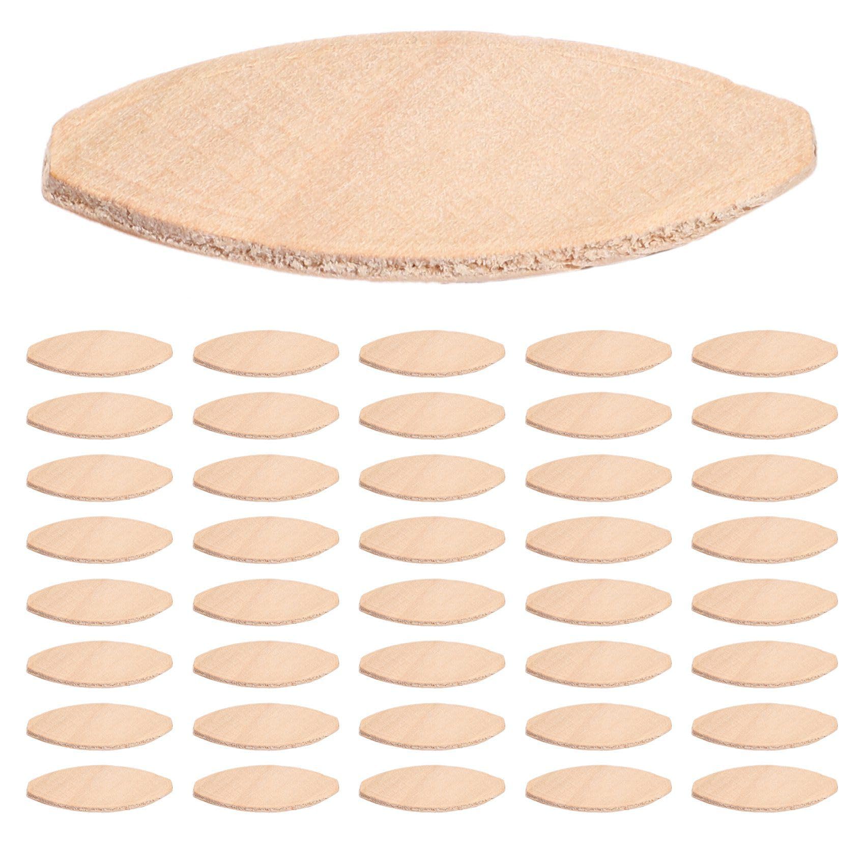 Jnchdghwa Wood Color 400Pcs No.20 Assorted Wood For Tenon Machine Woodworking Biscuit Jointer