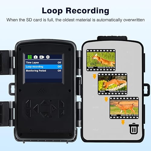 Miniatura 7 de Cámara de rastro WiFi lente dual 4K 30FPS 60MP Solar Starlight visión nocturna Bluetooth cámara de juego con disparador 0.1s IMX458 SensorsMotion