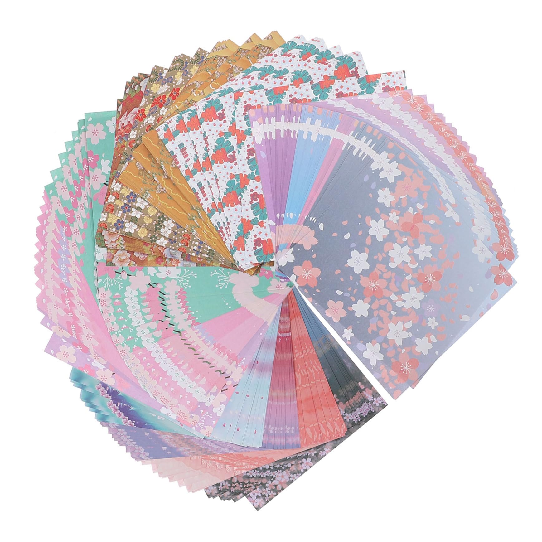 480hojas Papel Papiroflexia Doble Cara Resistente Para Manualidades y Origami