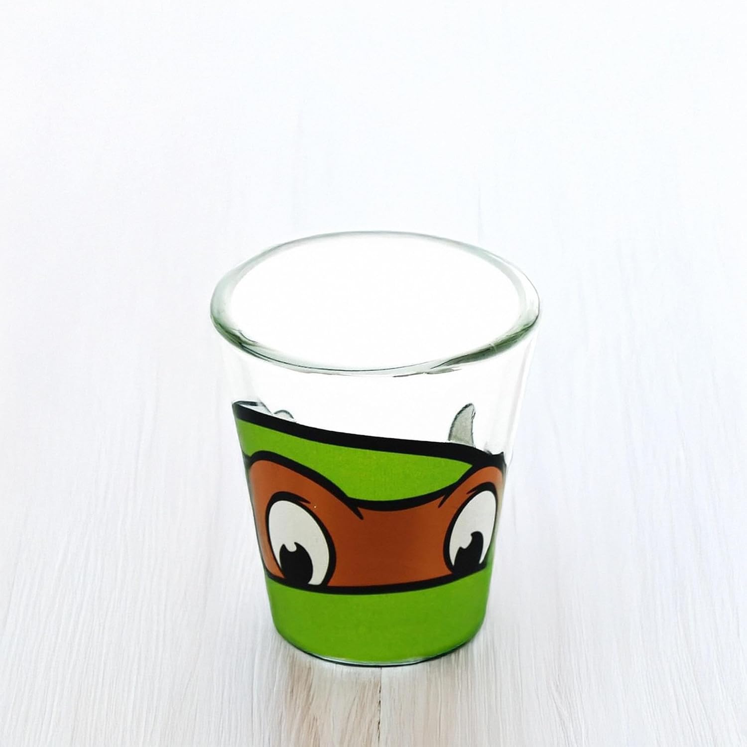 Teenage Mutant Ninja Turtles Michelangelo Clear Shot Glass - Image 2