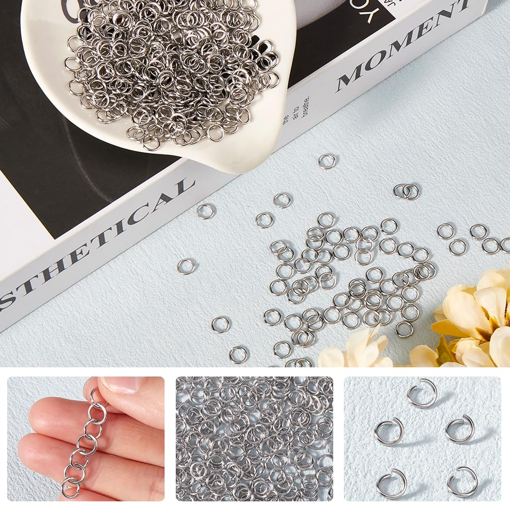 SOFPLATE 1 Boîte De 600 Anneaux Fendus à Double Boucle De 6 Mm En