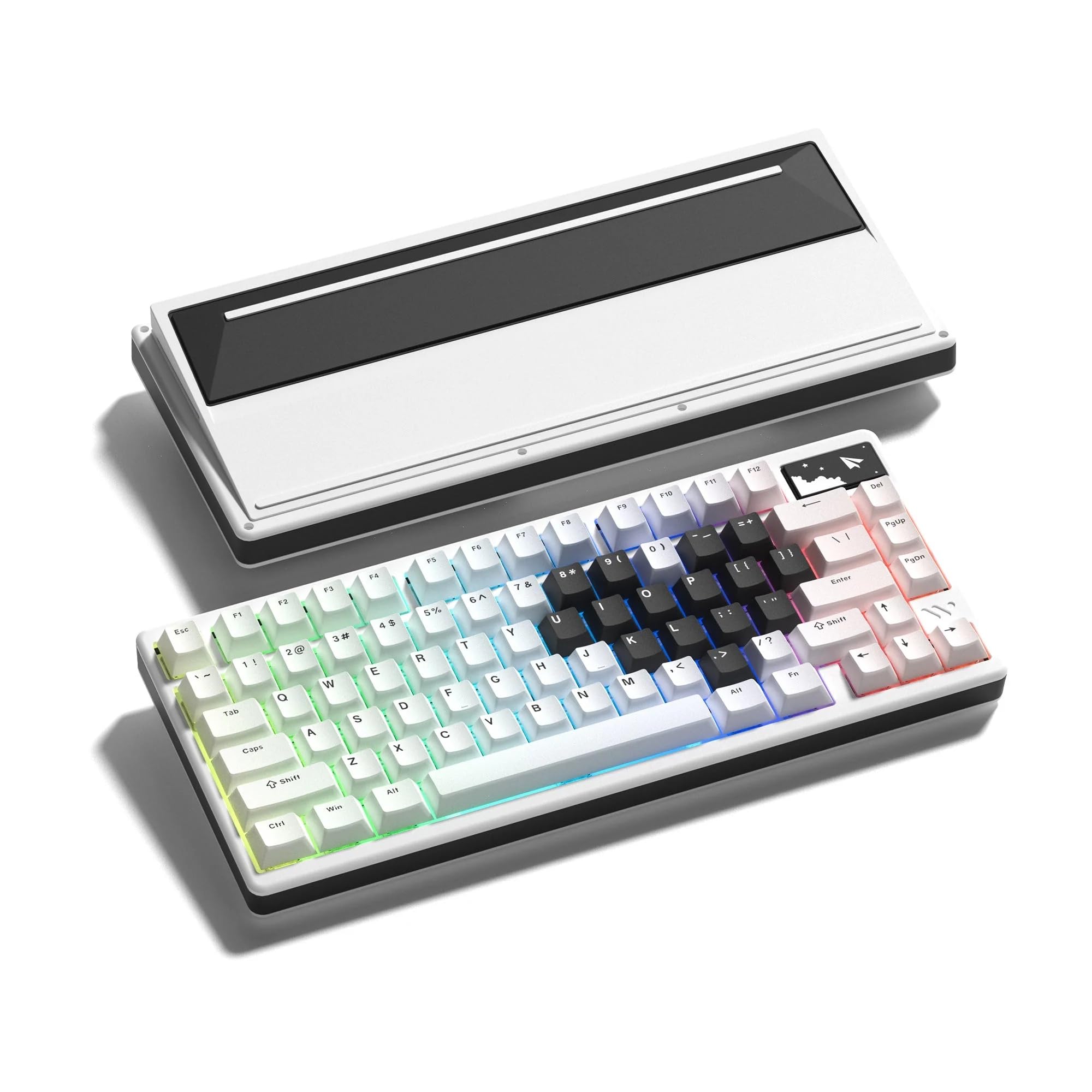 Amazon | Womier SK71 Pro ゲーミングキーボード 有線 メカニカル