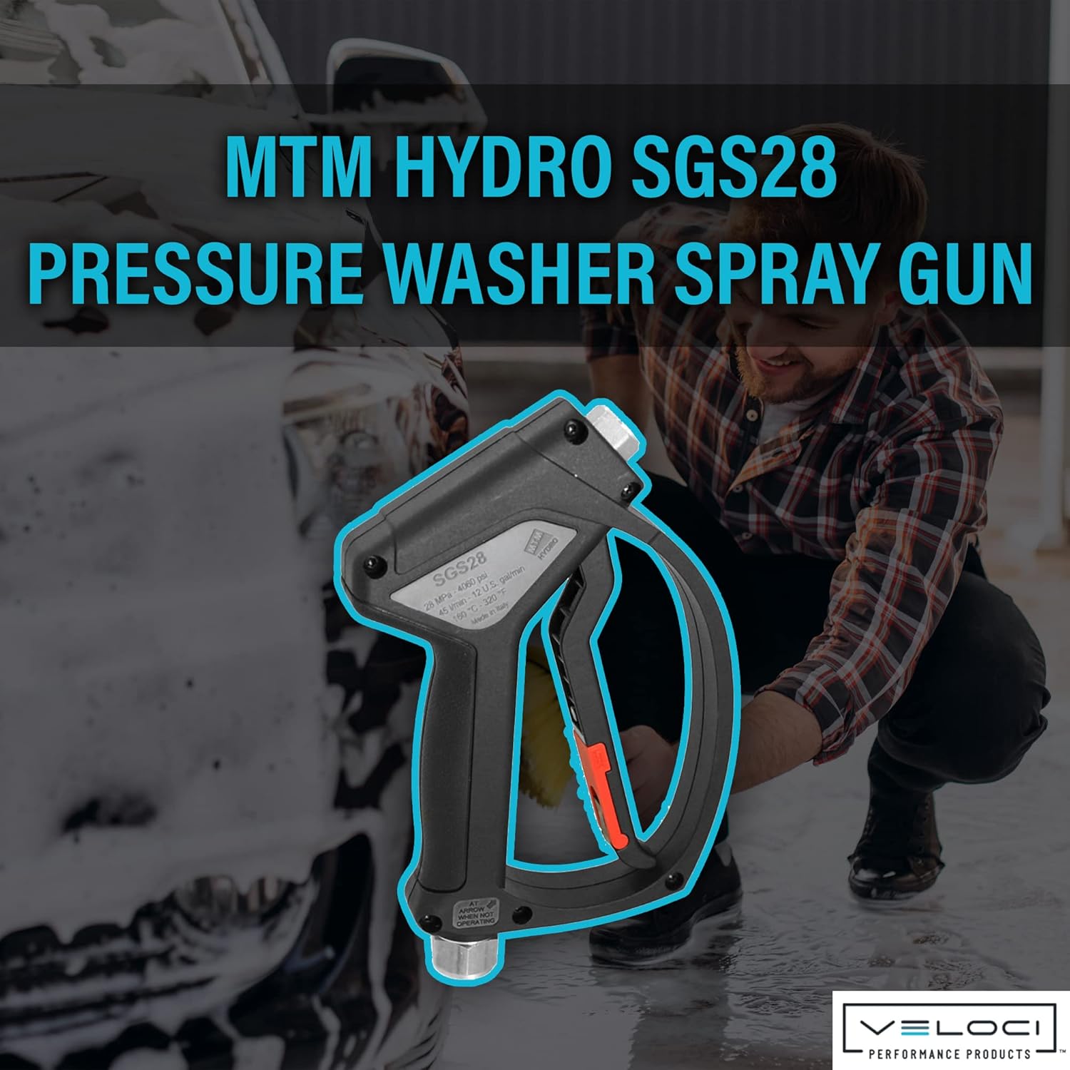 MTM Hydro SGS28 Pressure Washer Trigger Gun Commercial Grade