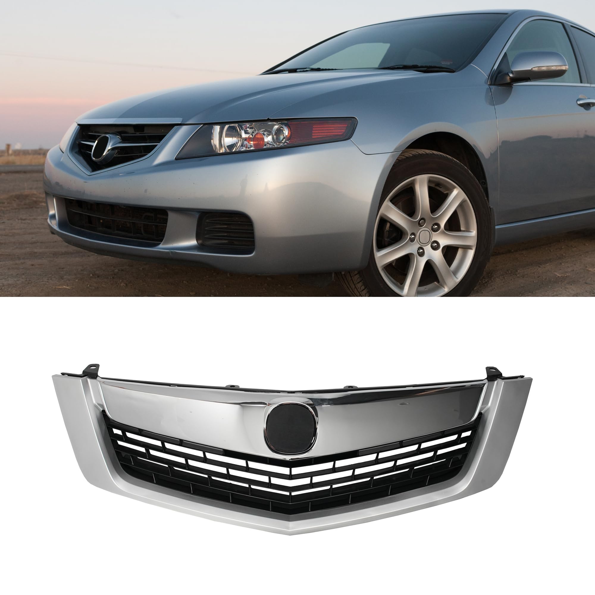 Amazon.com: VekAuto Front Upper Hood Bumper Grille Grill for