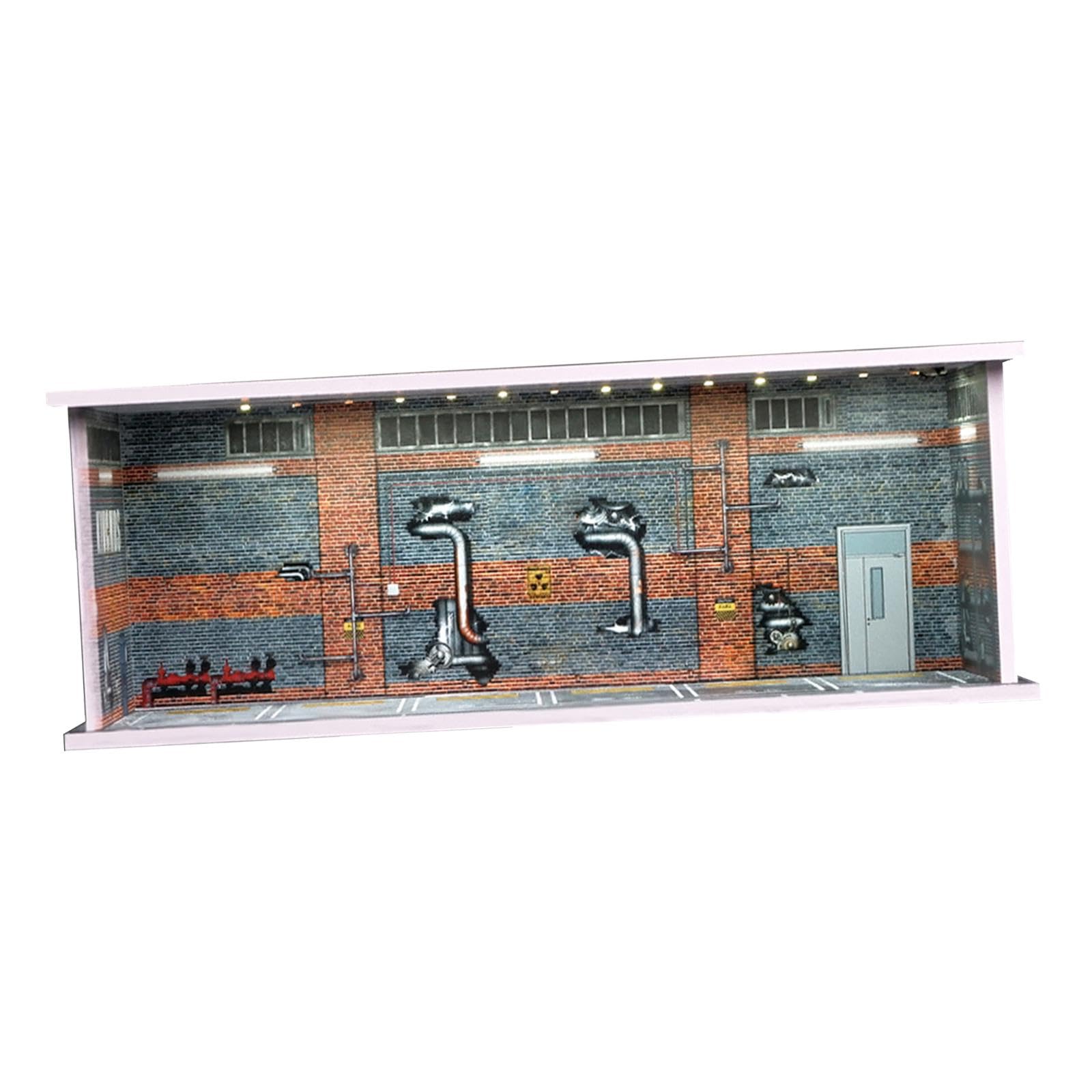 THE STYLE SUTRA 1/64 Parking Lot Scene Display Case Realistic
