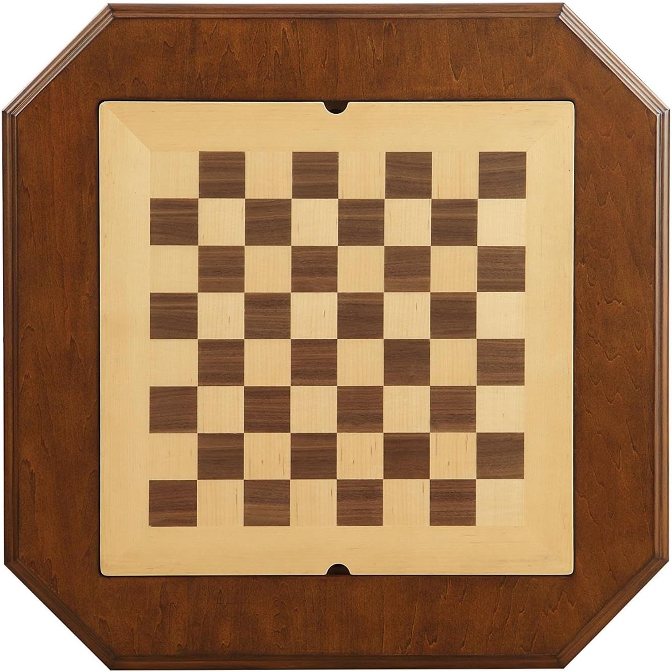 Acme Bishop 1-Drawer Wooden Game Table in Cherry