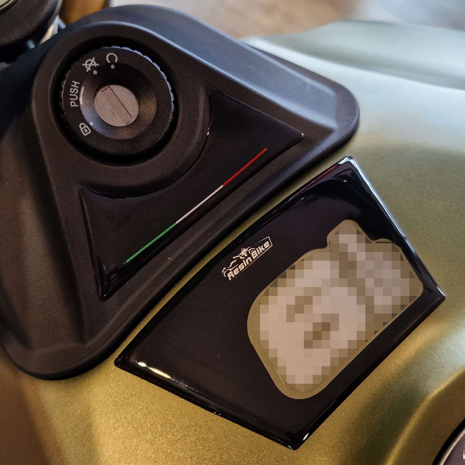 Resin Bike Adesivo Moto 3D Per Moto Morini SEIEMMEZZO - Protezione Serbatoio Anti Graffio