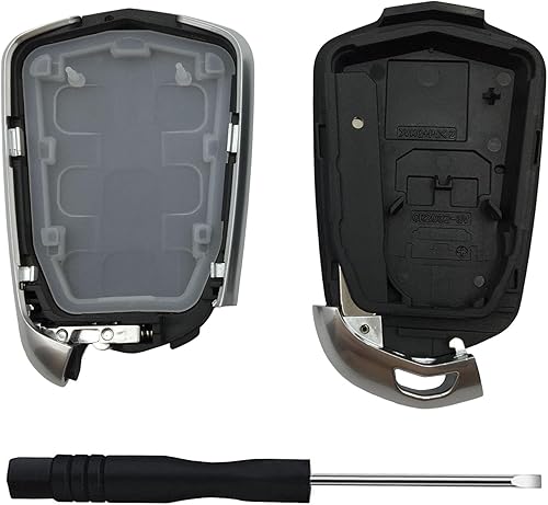Miniatura 3 de Funda de repuesto para llavero remoto de entrada sin llave para Cadillac XT5 ATS CTS SRX XTS Escalade (5 botones A)