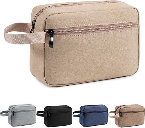 Miniatura 14 de Neceser de viaje, pequeña bolsa de cosméticos, organizador colgante resistente al agua para hombres y mujeres, ideal para maquillaje, kit de