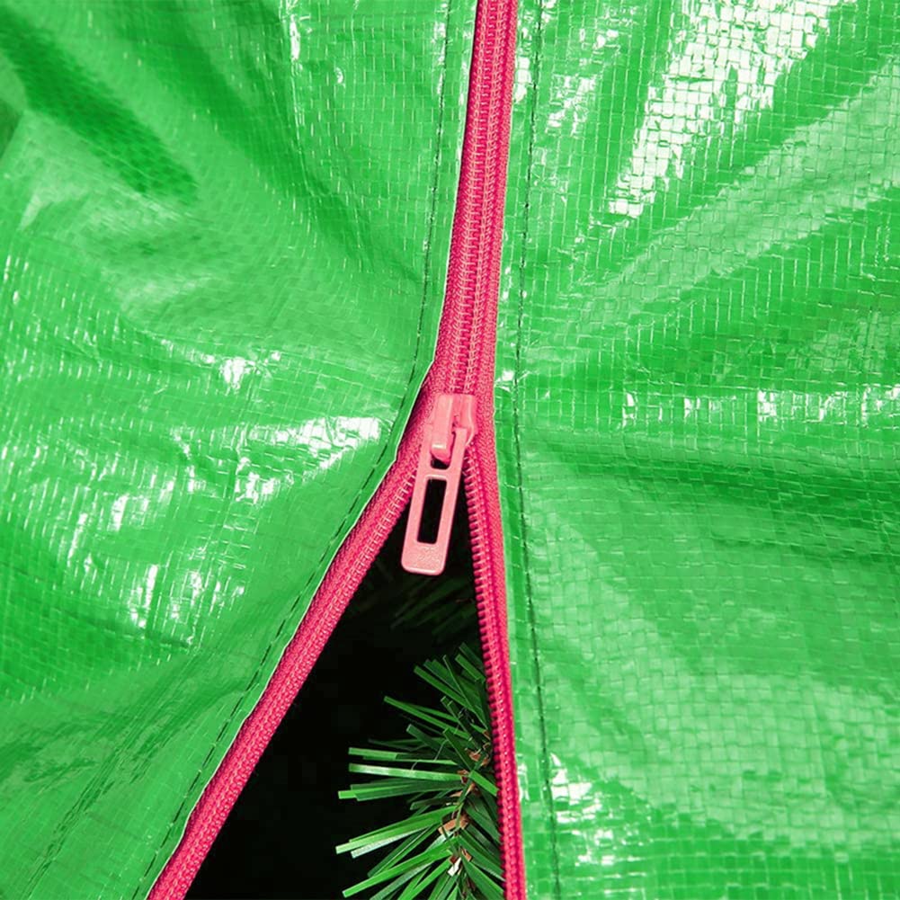 Tannenbaumhülle Weihnachtsbaumhülle Aufrechte Weihnachtsbaum Aufbewahrungstasche, Aufbewahrung Tasche mit Tragegriff Weihnachtsbaum Transporthülle Tannenbaum Aufbewahrung Tasche (114 * 254cm)