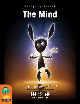 Pandasaurus Games The Mind - Family-Friendly Board Games - Game Night - Card Games for Adults, Teens & Kids (2-4 Players)