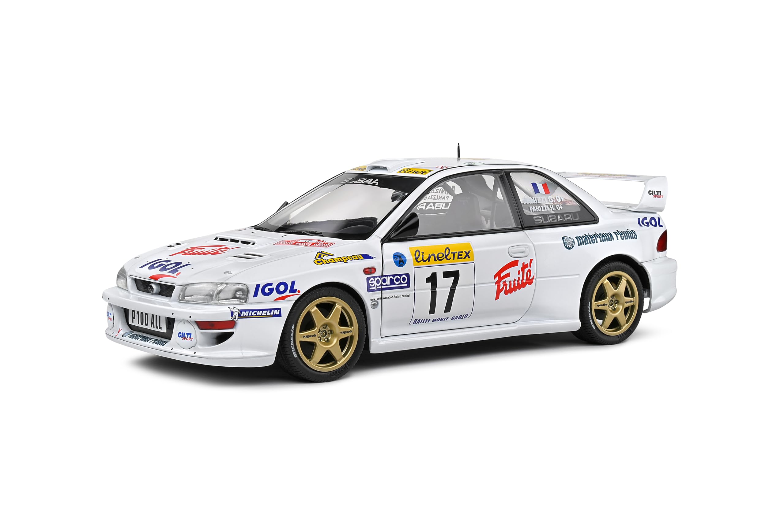 Amazon.com: Solido 1:18 Scale Diecast Subaru Impreza S5 WRC99 22B
