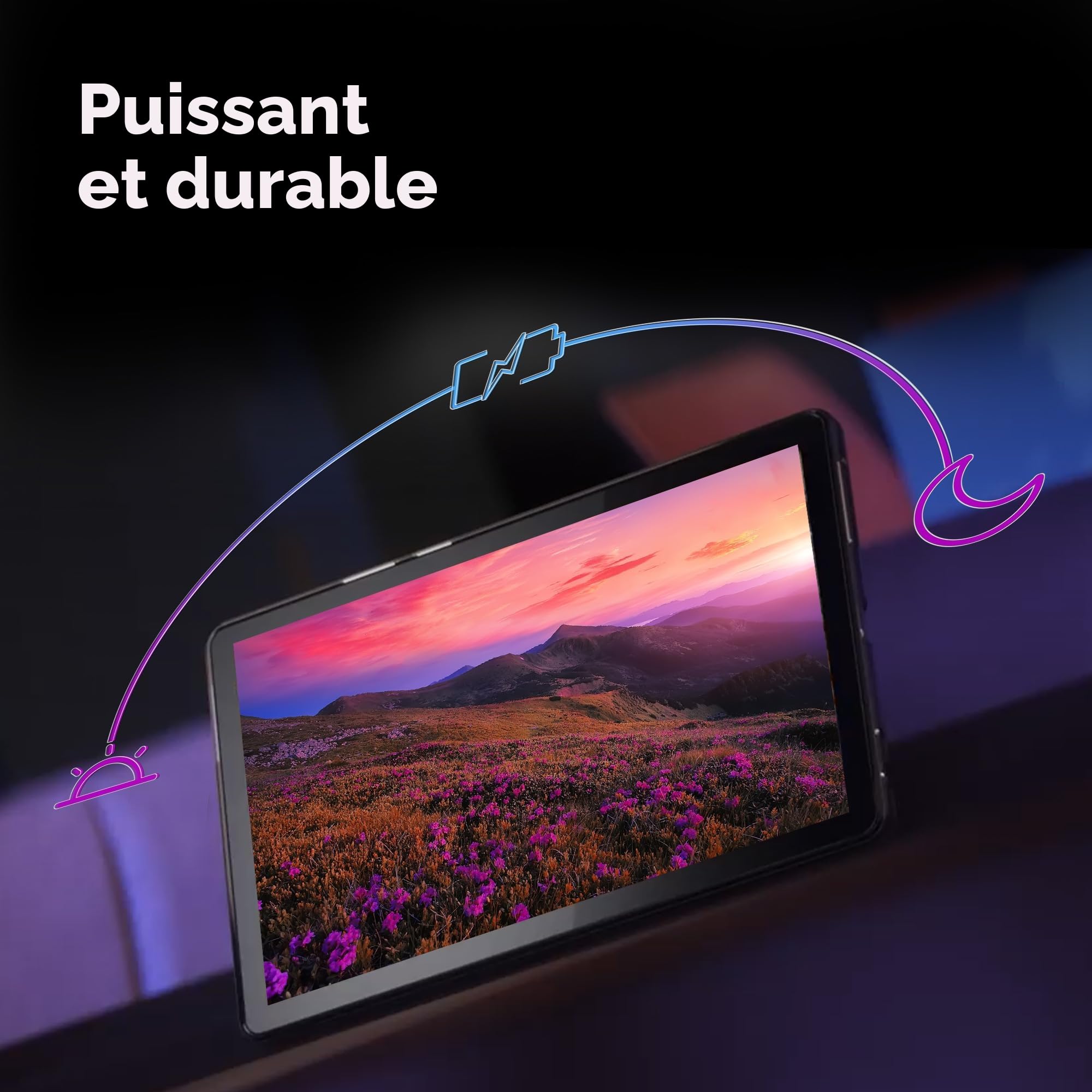 Lenovo Tablette Tab M9 | Écran tactile HD 9" | MediaTek G80 | 4 Go de RAM | 64 Go de mémoire | Android 13 | Gris