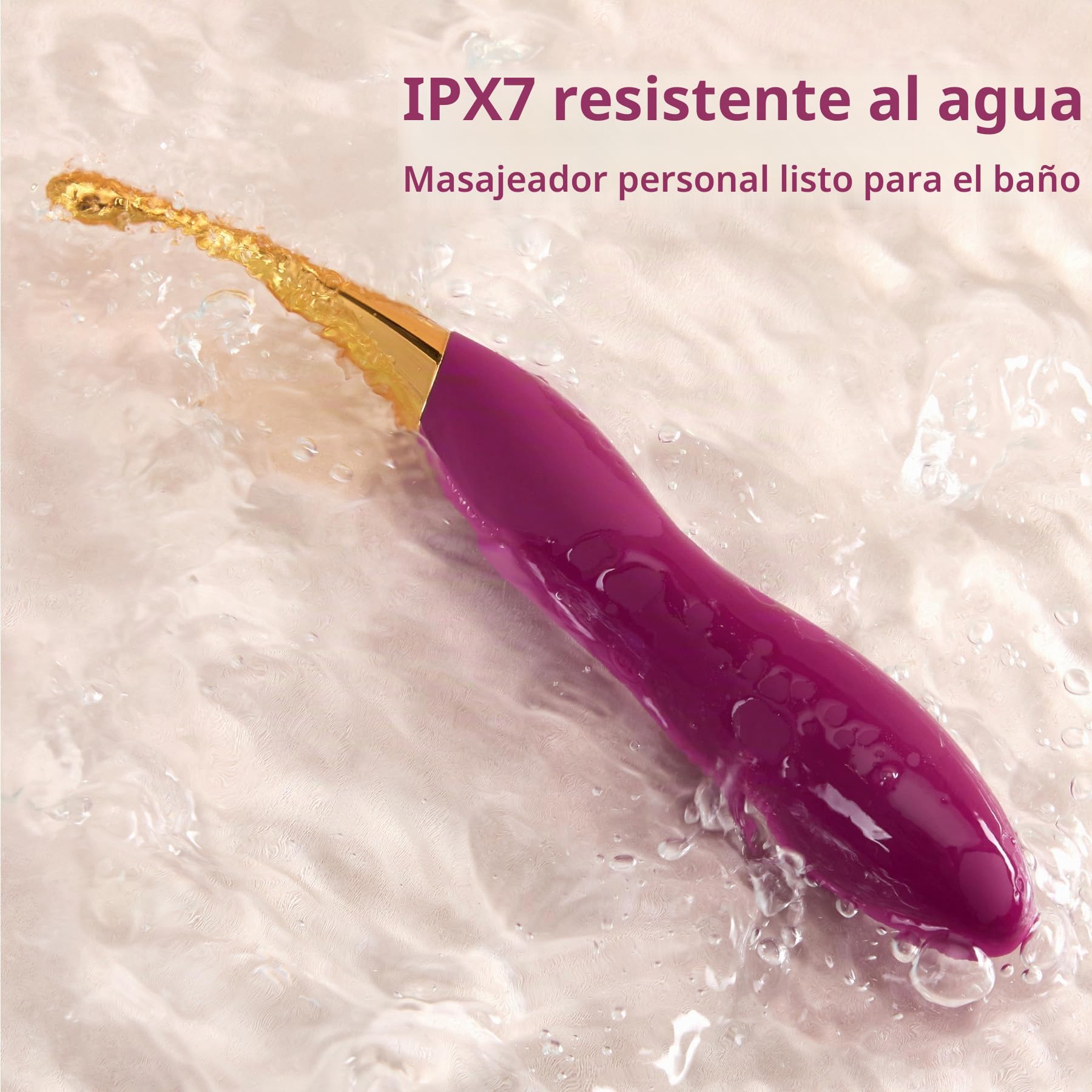 SVAKOM Vibración de alta frecuencia para mujeres, consolador vibrador, juguete sexual para las parejas, 10 modos de vibración y 2 cabezales de vibración, juguetes sexuales para mujeres, estimulador