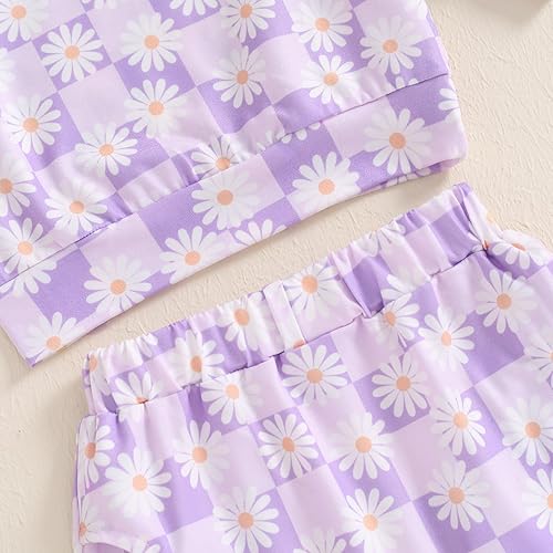 Miniatura 7 de Kaipiclos Ropa de otoño e invierno para bebé niña, sudadera con estampado floral, camisa de manga larga, pantalones, ropa