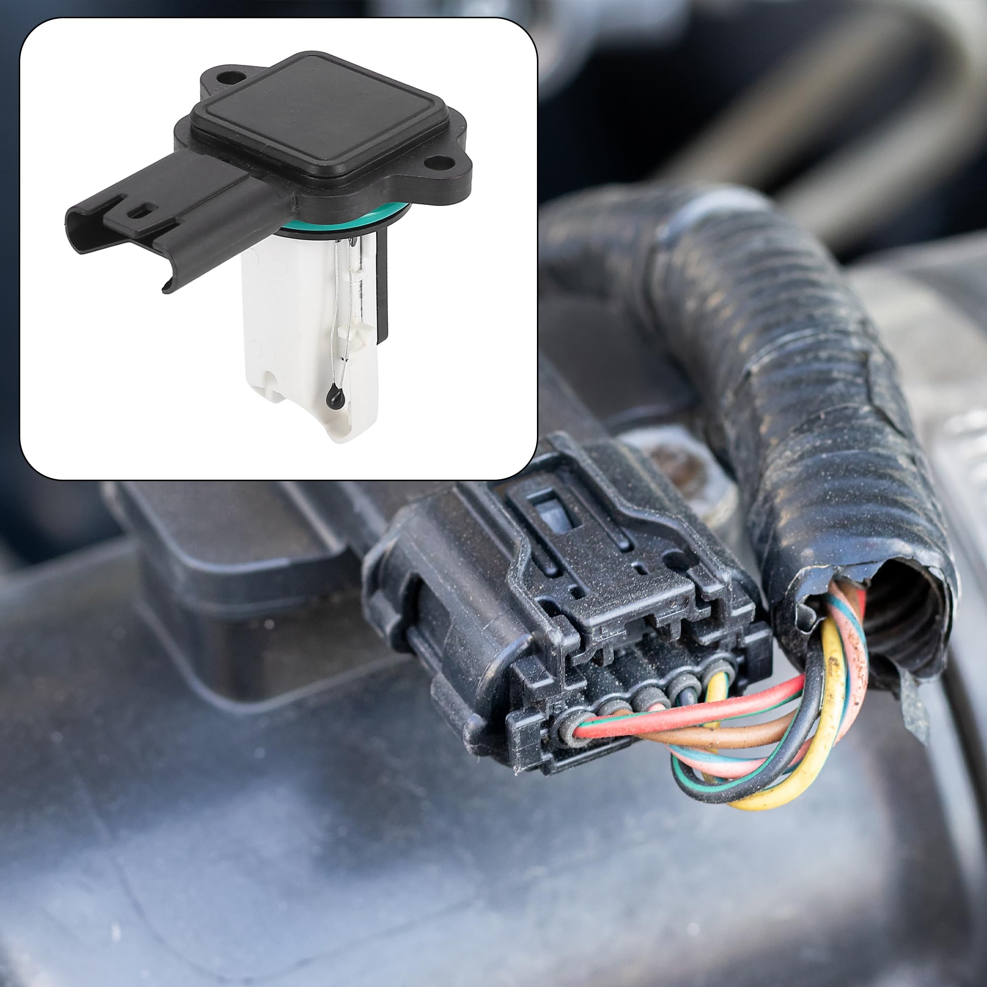 X AUTOHAUX Capteur De Débit D'Air Massique MAF Pour BMW 328i 07-14 1pc
